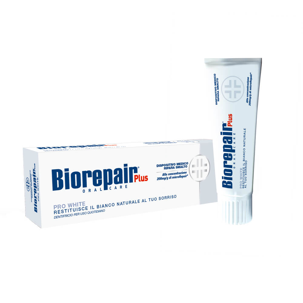 Зубная паста отбеливающая Biorepair Plus Pro White