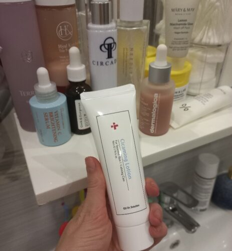 Заспокійливий лосьйон CUSKIN Dr. Solution Cicaming Lotion photo review