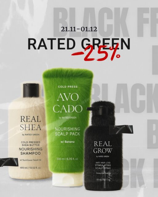🖤 Rated Green 🖤

Рекордні -25% на улюблений догляд за волоссям 🥑

Забирайте з вигодою на нашому сайті ALL-FACE.COM.UA! 

В наявності в наших бʼюті-просторах:
📍 Київ — вул. Шота Руставелі, 34
📍 Одеса — вул. Рішельєвська, 13