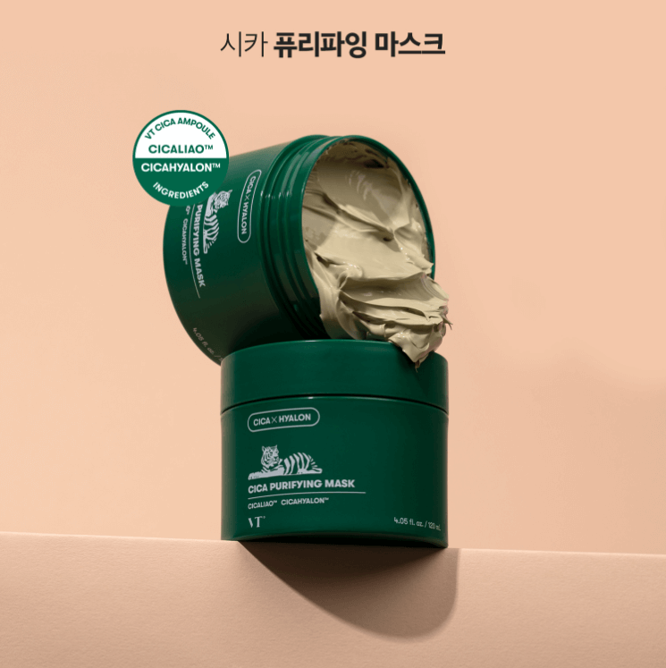 Очищающая глиняная маска с центеллой VT Cosmetics Cica Purifying Mask
