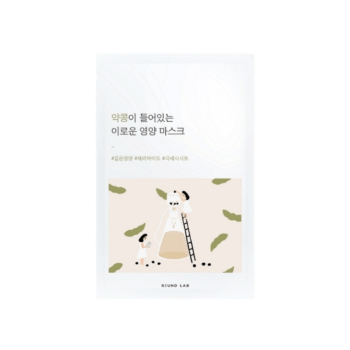 Поживна тканинна маска з екстрактом чорних соєвих бобів Round Lab Soybean Nourishing Mask Sheet