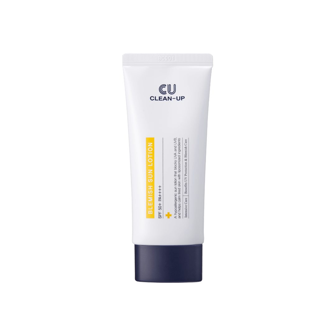 Легкий сонцезахисний лосьйон CUSKIN Clean Up Blemish Sun Lotion SPF 50