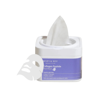 Набір масок з колагеном і пептидами Mary & May Collagen Peptide Vital Mask