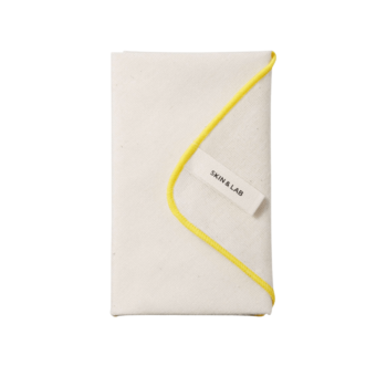 Серветка-рушник для очищення шкіри обличчя SKIN & LAB Cleansing Towel yellow