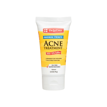 Маска проти акне з сіркою De La Cruz Ointment Acne Treatment with 10% Sulfur Maximum Strength