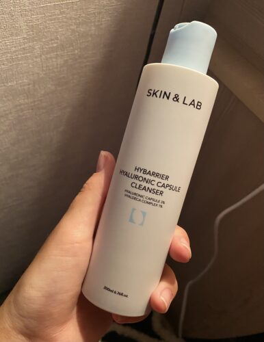 Зволожувальний гель для вмивання SKIN & LAB Hybarrier Hyaluronic Capsule Cleanser photo review