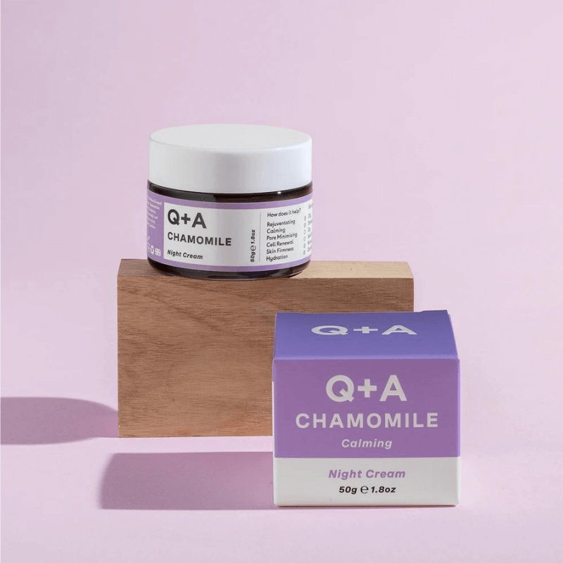 Нічний крем з ромашкою Q+A Chamomile Night Cream
