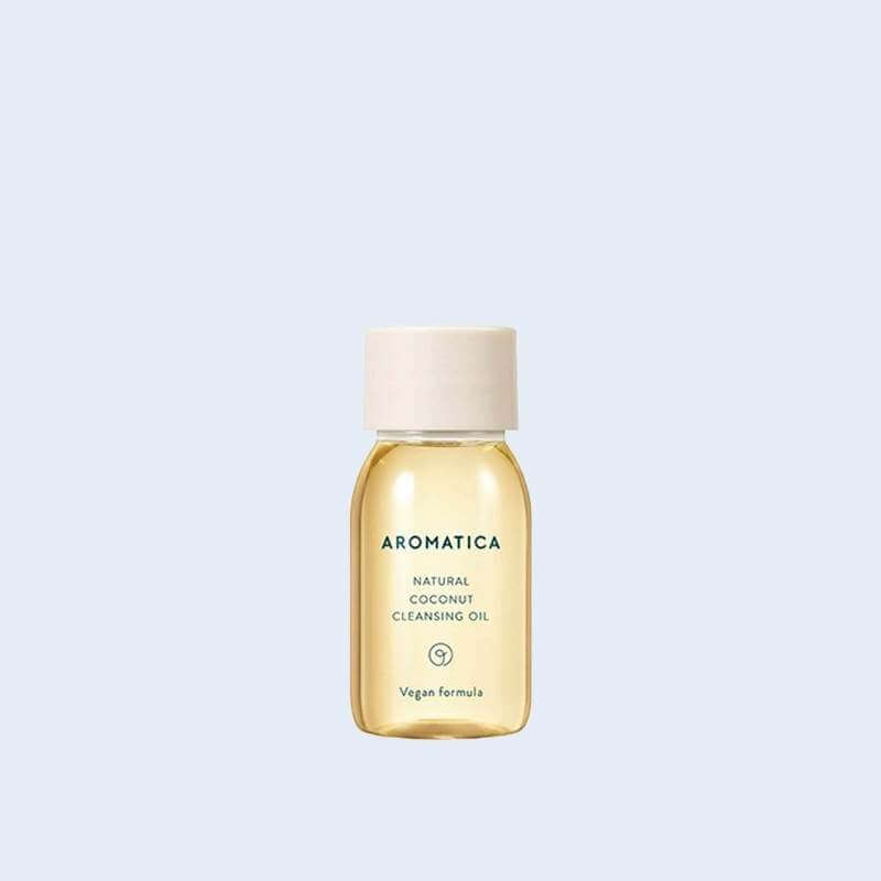 МИНИ масло гидрофильное для очищения кожи Aromatica Natural Coconut Cleansing Oil