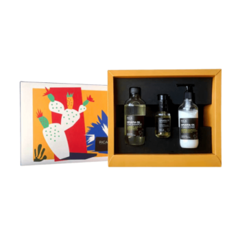 Подарунковий набір олія опунції (шампунь, масло, кондиціонер) RICA Gift Pack Opuntia Oil