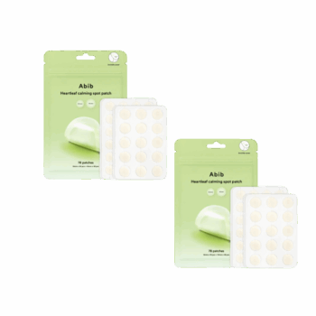 Набір з 2 упаковок патчів проти прищів 78 шт + 78 шт Abib Heartleaf Calming Spot Patch Set