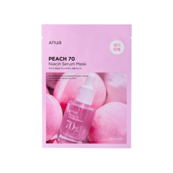 Освітлююча тканинна маска Anua Peach 70 Niacin Serum Mask