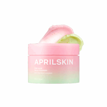 Очищувальний мус для обличчя з алое Aprilskin Pink Aloe Pack Cleanser