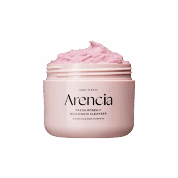Очищувальний засіб 4 в 1 для обличчя Arencia Fresh Rosehip Rice Mochi Cleanser