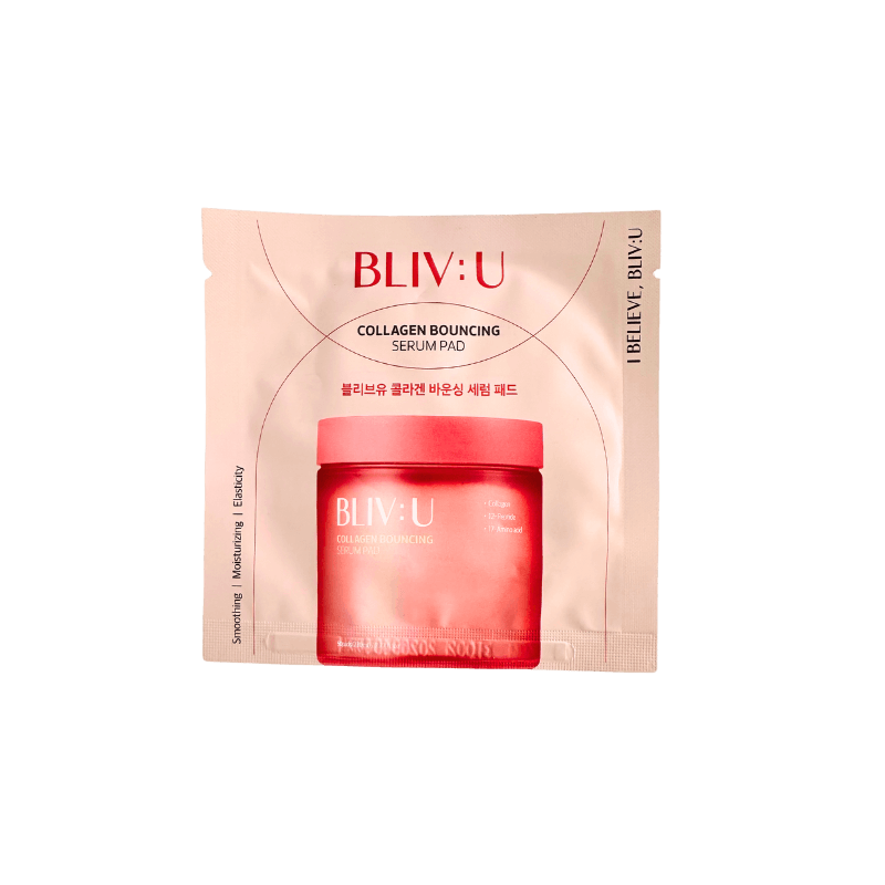 Педи з колагеном BLIV:U Collagen Bouncing Serum Pad, 1шт