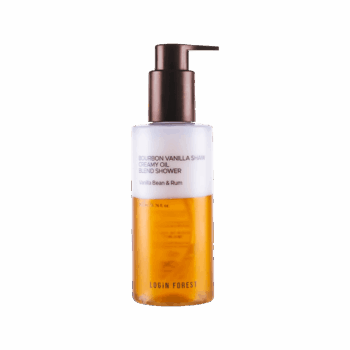 Двофазний гель для душу з ароматом бурбонської ванілі LOGiN FOREST Bourbon Vanilla Shaw Creamy Oil Blend Shower