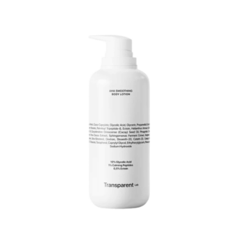 Розгладжуючий лосьйон для тіла з AHA-кислотами Transparent-Lab AHA Smoothing Body Lotion