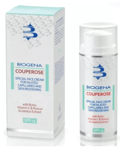 Day cream for skin with redness SPF 15 Biogena Couperose