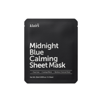 Тканинна заспокійлива маска Dear Klairs Midnight Blue Calming Mask