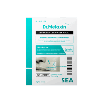 Очищувальна тканинна маска з біоспікулами Dr. Melaxin BP Pore Clear Facial Mask