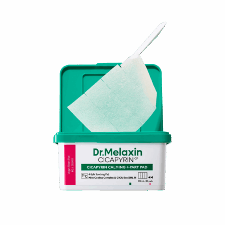 Пади від почервонінь та чутливості Dr. Melaxin Cicapyrin Calming 4-Part Pad