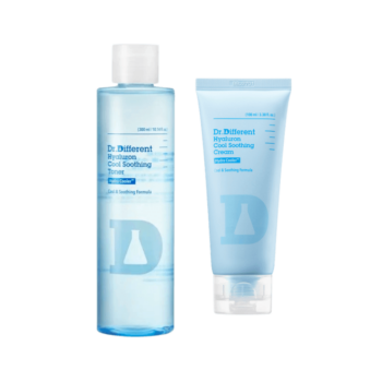 Набір для зволоження (тонер і крем) Dr.Different Hyaluron Cool Soothing Set