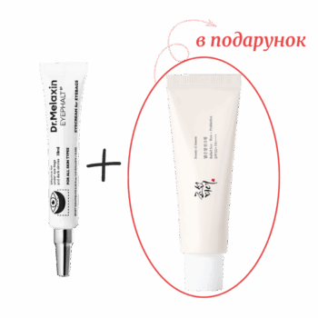 Крем від темних кіл та зморшок під очима Dr.Melaxin Eyephalt Eyebag Cream + Сонцезахист в подарунок