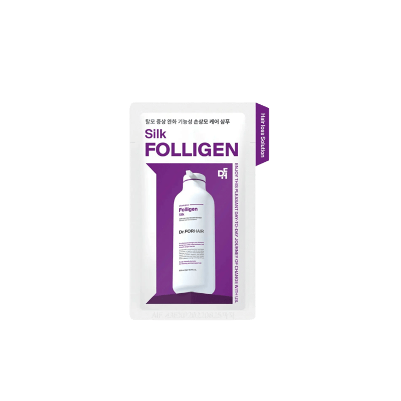 Шампунь для пошкодженого волосся Dr.ForHair Folligen Silk Shampoo, 10мл
