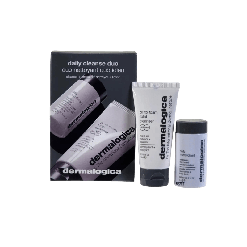 Тревел дует для очищення та гладкості шкіри Dermalogica Daily Cleanse Duo