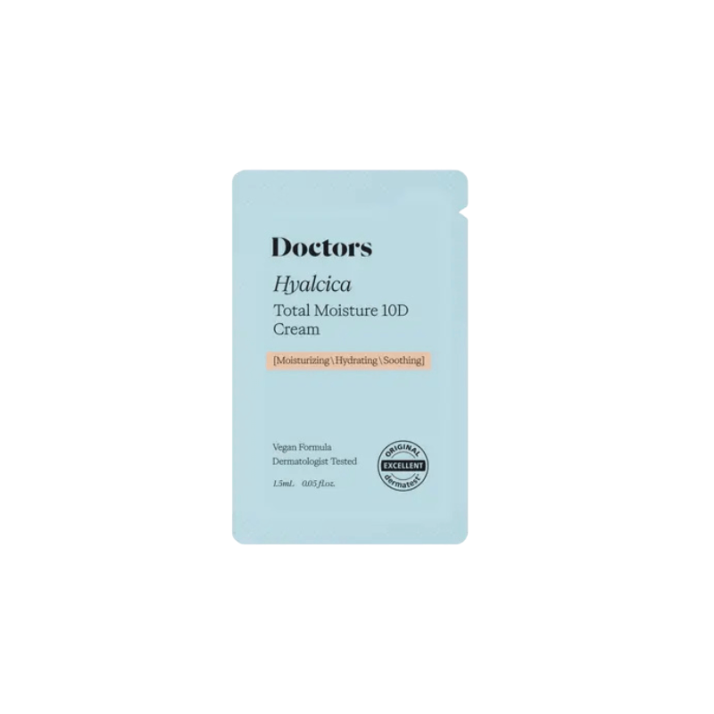 Зволожувальний легкий крем Doctors Hyalcica Total Moisture 10 D Cream 1.5мл