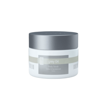 Скраб для тіла з ароматом кедра і сандалу JANZEN Body Scrub Grey 04