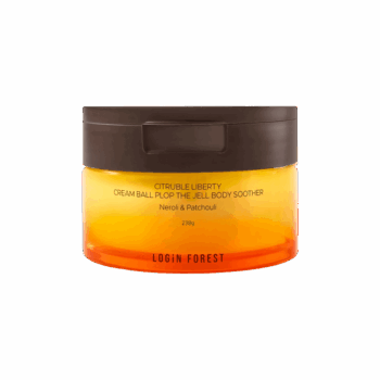 Крем-гель для тіла з ароматом неролі та пачулі LOGiN FOREST Citruble Liberty Cream Ball Plop The Jell Body Soother