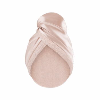 Двосторонній рушник-тюрбан для сушки волосся MON MOU Hair Turban Nude