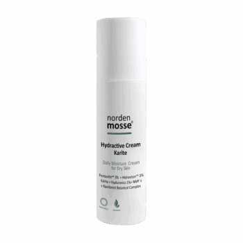 Живильний крем для обличчя з пентавітином і каріте Norden Mosse Hydractive Cream Karite