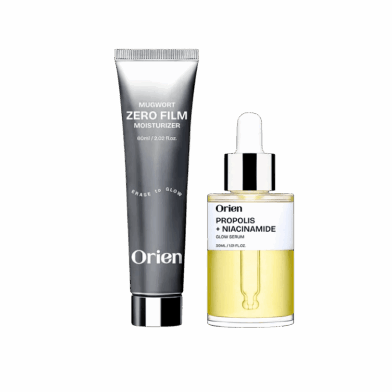Набір крем і серум Orien Mugwort Zero Film Moisturizer + Orien
