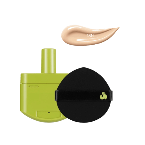 Рефіл до кушона UNLEASHIA Satin Wear Healthy-Green Cushion Re-Fill, 18N Butter Vanilla, 15g (sample)