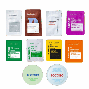 Набір семплів корейських брендів 10 шт