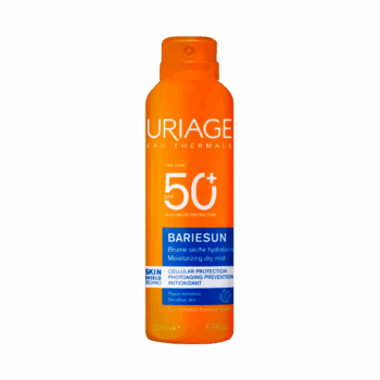 Сонцезахисний спрей-димка для тіла Uriage Bariesun Dry Mist SPF50+