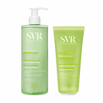 Очищувальний гель для жирної та проблемної шкіри SVR Sebiaclear Gel Moussant