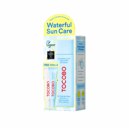 Набір сонцезахисних кремів Tocobo Waterful Suncare Sun Cream Set (50ml + 2x10ml) SPF50+ PA++++
