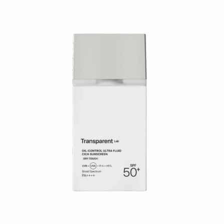 Матуючий сонцезахисний крем Transparent-Lab Oil-Control Ultra Fluid Cica Sunscreen