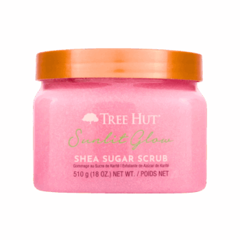 Скраб для тіла з ароматом персика, амбри та жасмину Tree Hut Sunlit Glow Sugar Scrub