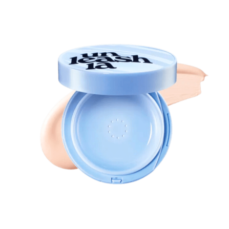 Матовий тональний кушон UNLEASHIA Babe Skin Baby Blue Cushion SPF40/PA++