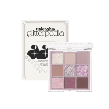 Палетка тіней для повік UNLEASHIA Glitterpedia Eye Palette №4 (All of Lavender Fog)