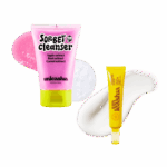 Набір для очищення та захисту шкіри UNLEASHIA Sorbet Cleanser & Banana Sun Serum купити в Києві Україна | All Face