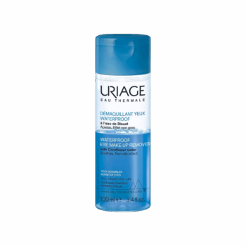 Двофазний засіб для зняття водостійкого макіяжу з очей Uriage Waterproof Eye Make-Up Remover