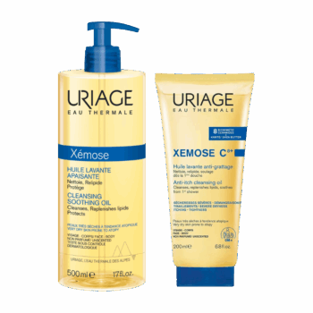 Очищувальна заспокійлива олія для душу Uriage Xemose Soothing Cleansing Oil
