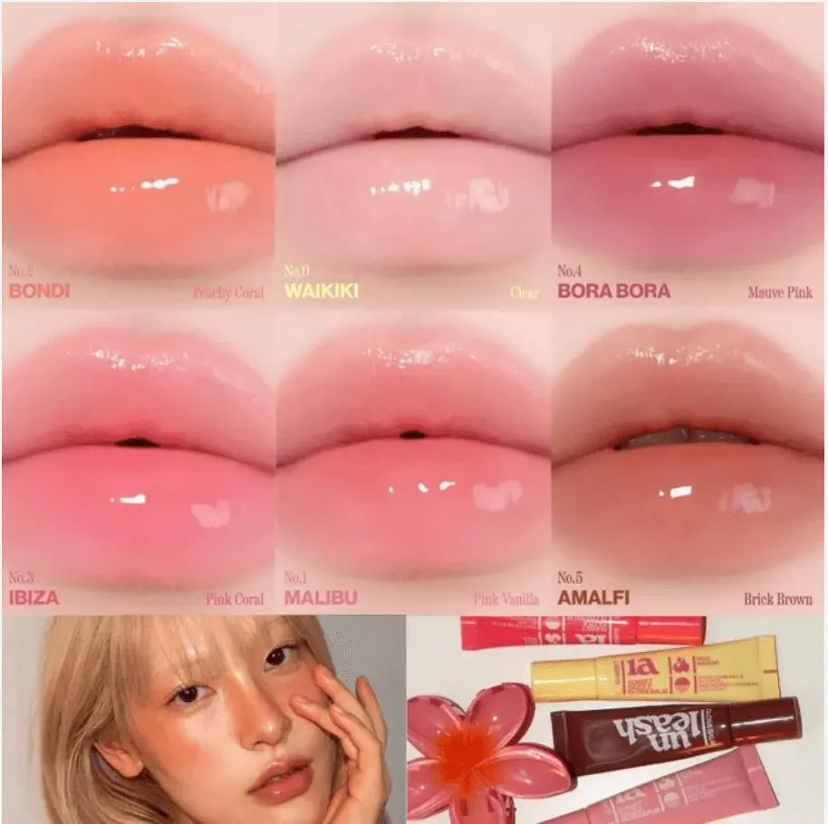 unleasha リップ セット Блиск для губ UNLEASHIA Sunset Dazzle Gloss Balm купити в Києві